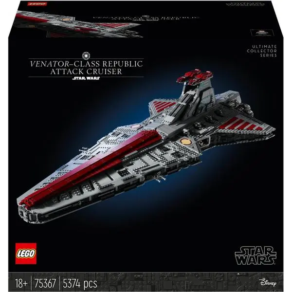 LEGO Star Wars Republikanischer Angriffskreuzer der Venator-Klasse 75367 (К) - Преглед