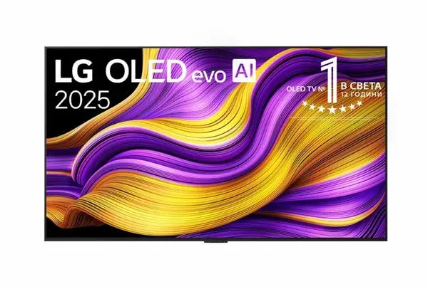 LG  55" UHD OLED evo, 4K (3840 x 2160), DVB-C/T2/S2, Full Cinema Screnn, Alpha 11 AI 4K, 120Hz Native (VRR 144Hz) - OLED55G51LW