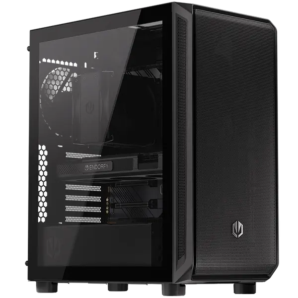 Endorfy Arx 500 Air: Мид-тауър кутия с 5 PWM вентилатора и закалено стъкло