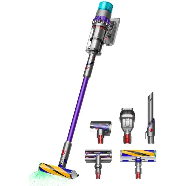 Dyson Gen5detect™ Absolute vacuum - без торба, безжична, 280 AW, 0.77 l капацитет на контейнера, до 70 минути работа - 446989-01