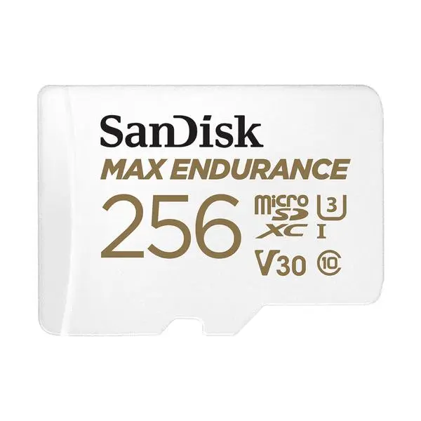 SANDISK High Endurance micro SDHC UHS-I, A1, SD Адаптер, 256GB, Class 10, 100Mb/s, SD-SDSQQVR-256G-GN6IA