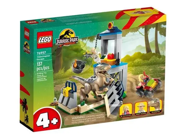 LEGO J.W. Бягство на велосираптора 76957 - ревю