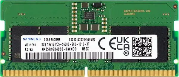 Samsung DDR5 Sodium 8GB M425R1GB4BB0-CWM0D/CWM0L 5600B OEM BULK