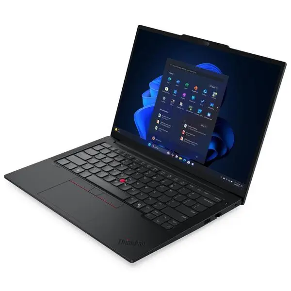 Лаптоп Lenovo ThinkPad E14 Gen 7 (21U20050BM)), осемядрен Intel Core Ultra 5 228V 2.1/4.5GHz, 14" (35.56cm) 2.8K IPS Anti-Glare 120Hz Display (HDMI), 32GB DDR5, 1TB SSD NVMe, 1x Thunderbolt 4, No OS