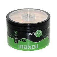 Maxell DVD+R 4.7GB/120min 16x Shrink 50pcs ML-DDVDplusR4,7-50-SH