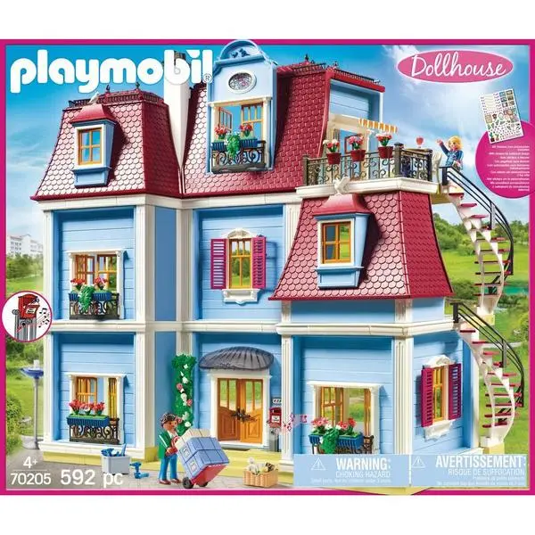 Заглавие: Playmobil Моята голяма къща за кукли 70205: Къща на мечтите за деца от всички възрасти
