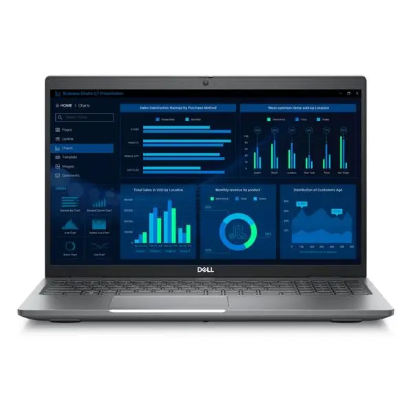 Лаптоп Dell Precision 3581 Intel Core i7-13800H vPro 4.00 GHz, 24 MB cache, 32GB 5200MHz (2x16GB), SSD 512GB, M.2 2230, Gen 4 PCIe NVMe SSD, Class 35 - N208P3581EMEA_VP