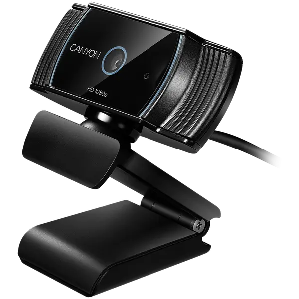 CANYON C5 1080P full HD 2.0Mega auto focus webcam with USB2.0 connector, 360 degree rotary view scope - CNS-CWC5