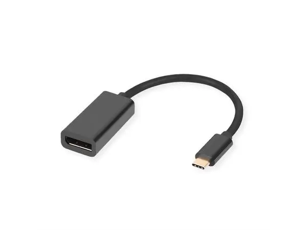ROLINE Адаптер USB Type C - DisplayPort, v1.2, M/F - S3215-10