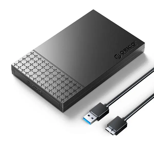Orico Orico външна кутия за диск Storage Case 2.5 inch USB3.0 Black 2526U3-V1-BK - 2526U3-V1-BK-EP