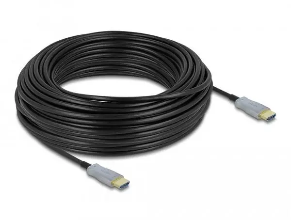 Оптичен кабел Delock, HDMI 4K, 60 Hz, 30 m - DELOCK-85049