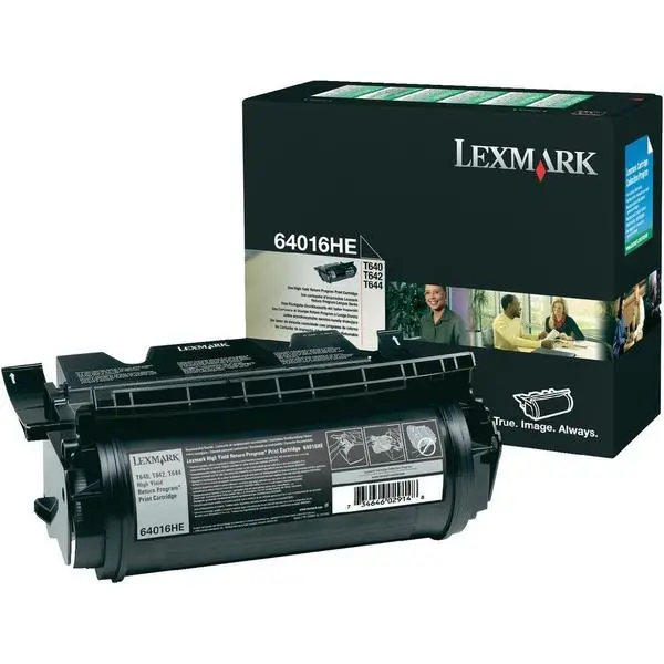 Lexmark 64016HE T640, T/X642, 644, X646 Return Programme 21K Print Cartridge - 64016HE