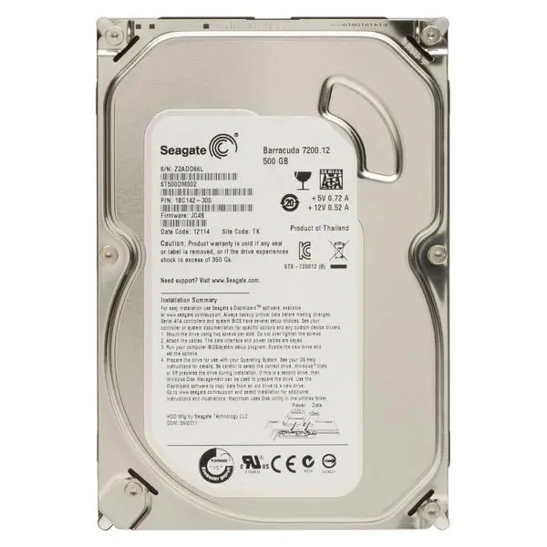 Seagate Barracuda 500GB 7200/SATA3/16MB DST500DM002 Втора употреба