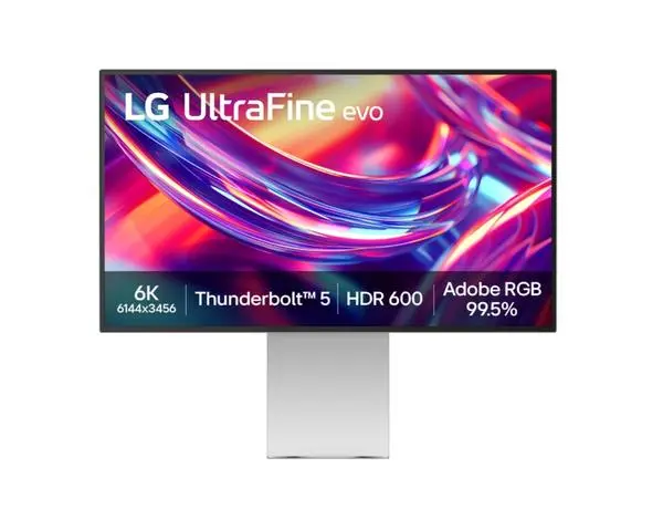 LG  31.5" UltraFine EVO 6K Nano IPS, 5ms, 450 cd/m2, 2000:1, 6K (6144 x 3456), HDR 600, Adobe 99.5%  - 32U990A-S