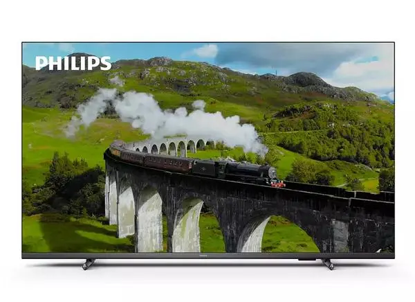 Philips  43" UHD HD LED, 3840 x 2160, DVB-T/T2/T2-HD/C/S/S2, Pixel Precise Ultra HD, HDR+, HLG, Smart TV with new OS - 43PUS7608/12