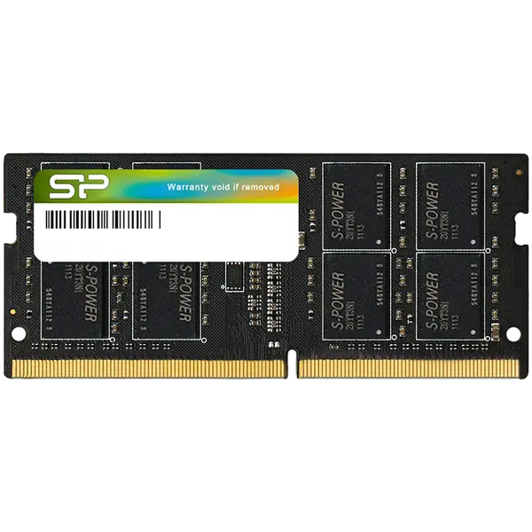 Silicon Power DDR4-3200 CL22 8GB DRAM DDR4 SO-DIMM Notebook 8GBx1, CL22 - SP008GBSFU320X02