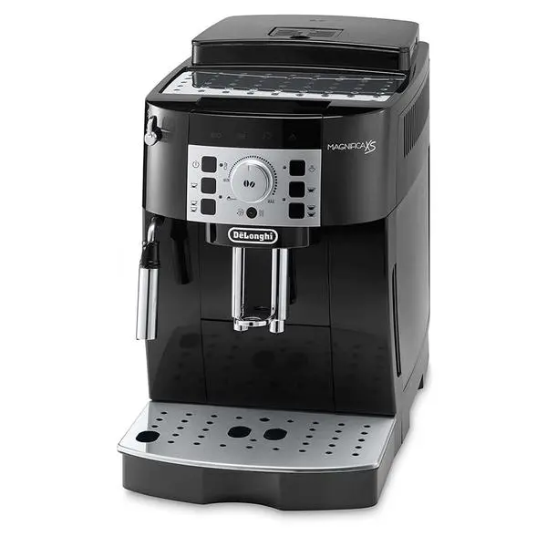 Кафеавтомат DeLonghi Magnifica S (ECAM22.110.B) + 2бр. чаши, 1450W, 15 bar, 13 степени на смилане на кафето, електронен контрол, черна