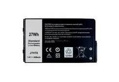 J7HTX батерия за лаптоп Dell, 2 клетки, 7.4V, 27Wh