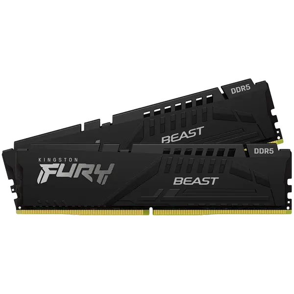 Kingston 32GB 6000MT/s DDR5 CL36 DIMM (Kit of 2) FURY Beast Black EXPO, EAN: 740617345841 - KF560C36BBE2K2-32