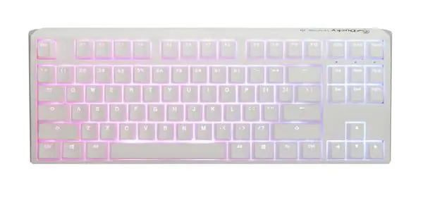 Моето впечатление от геймърската клавиатура Ducky One 3 Pure White TKL Hotswap Cherry MX Silent Red