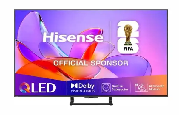 Hisense 50" A7Q, 4K Ultra HD 3840x2160, QLED, FALD, Quantum Dot, HDR 10+, HLG, Dolby Vision, Dolby Atmos - 50A7Q