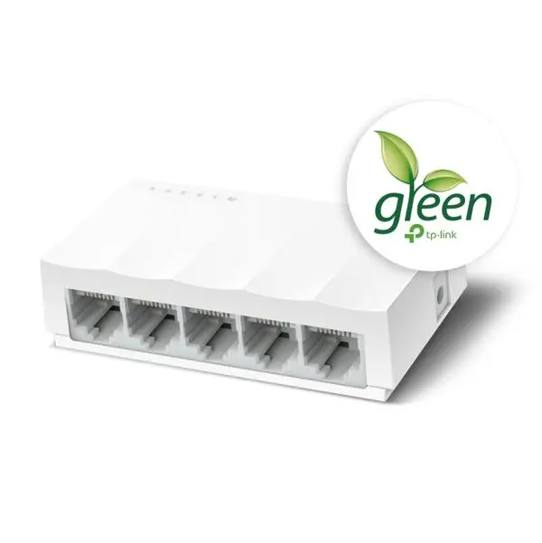 ## TP-Link LS1005 5-портов 10/100Mbps комутатор: Компактно и надеждно решение за вашия дом или офис