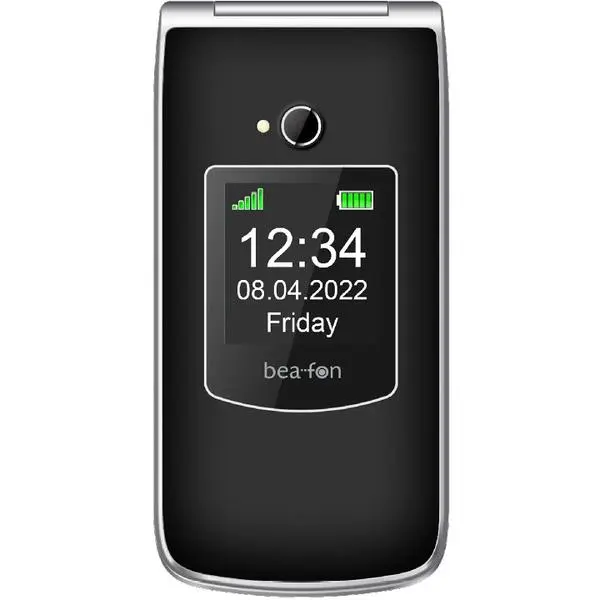 bea-fon Silver Line SL605 Feature Phone Dual-Sim black silver -  (К)  - SL605_EU001B (8 дни доставкa)