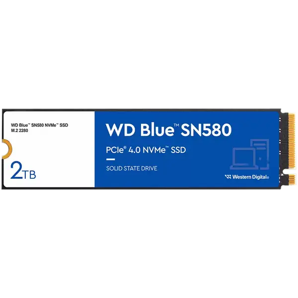 SSD WD Blue (M.2, 2TB, PCIe Gen4 NVMe 1.4b) - WDS200T3B0E
