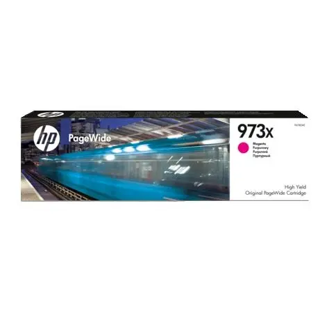 HP 973X High Yield Magenta Original PageWide Cartridge - F6T82AE