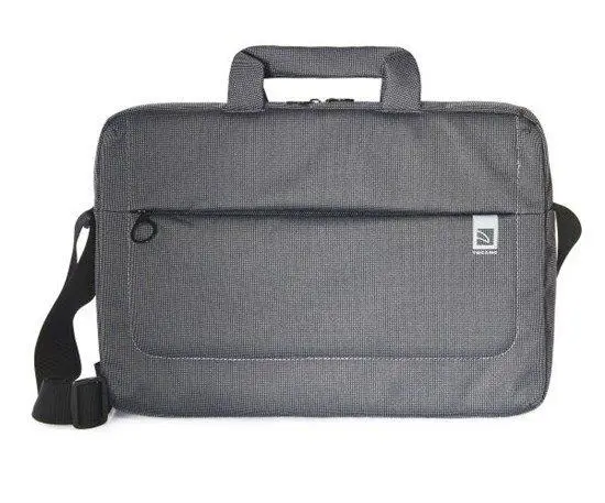 TUCANO Чанта за ноутбук до 15.6", Loop Slim, чернa - BSLOOP15-BK