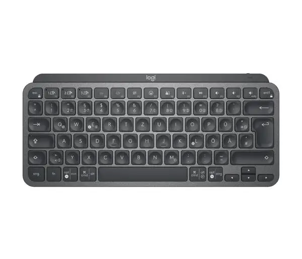 Преглед на Logitech MX Keys Mini Minimalist Wireless Illuminated Keyboard - GRAPHITE - US Intl - 920-010498