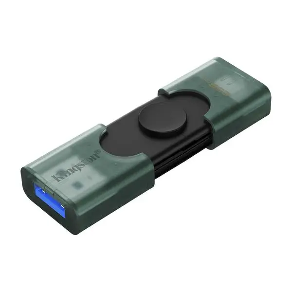 USB памет KINGSTON DataTraveler Duo G2, 256GB USB-C + USB-A 3.2 Gen 1, KIN-USB-DTDEG2-256GB