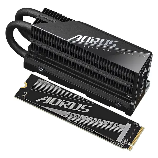 SSD Gigabyte AORUS 12000, 2TB, NVMe, PCIe Gen5 - AG512K2TB