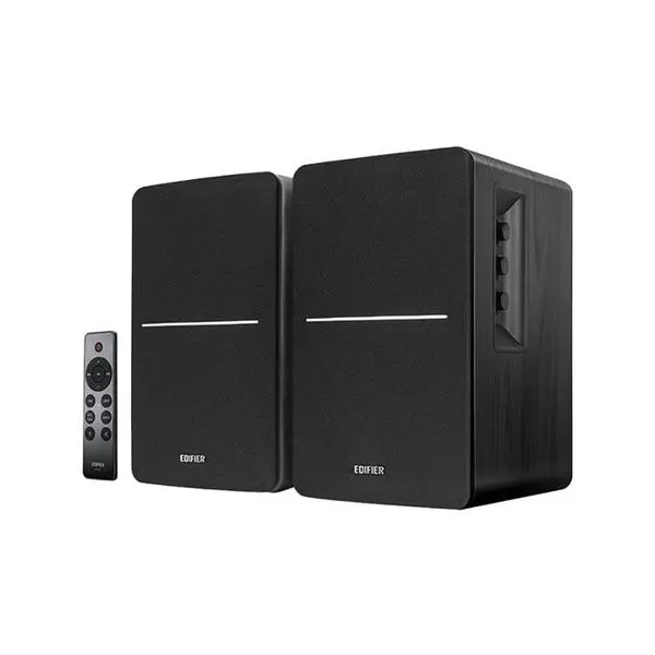 Тонколони Edifier R1280DBs, 2.0, 42W RMS (21W + 21W), Optical, Coaxial, Bluetooth, RCA, черни