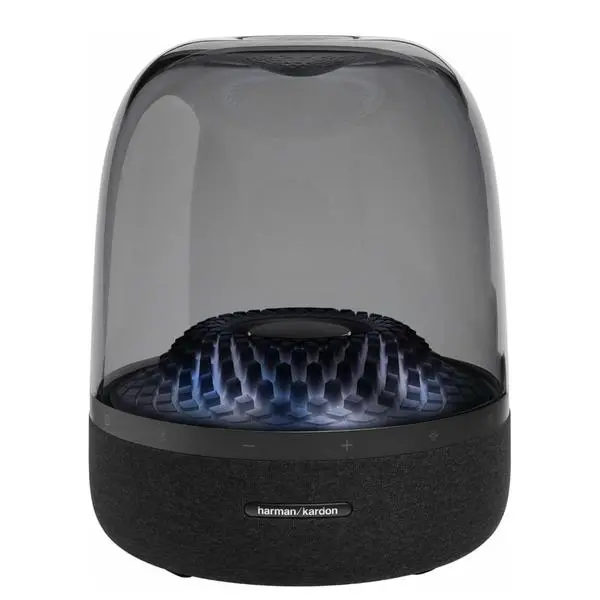 Тонколонa Harman Kardon Aura Studio 4, 2 x 15W RMS, черна, Bluetooth, 45 Hz - 20 kHz честотен диапазон