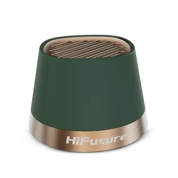 HiFuture Mega S Green, Bluetooth 5.4, MagSafe, 5W Output, Built-in MIC support Handsfree, Pair to Play (TWS Mode), Up to 10 Hours Playtime, Wireless Charge (7.5W-15W), Phone Holder - 6972576182234