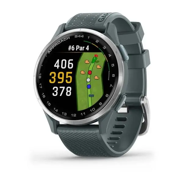 Garmin Approach S44 - Approach S44 -  Silver Aluminium безел с Twilight силиконова каишка - 010-03009-01