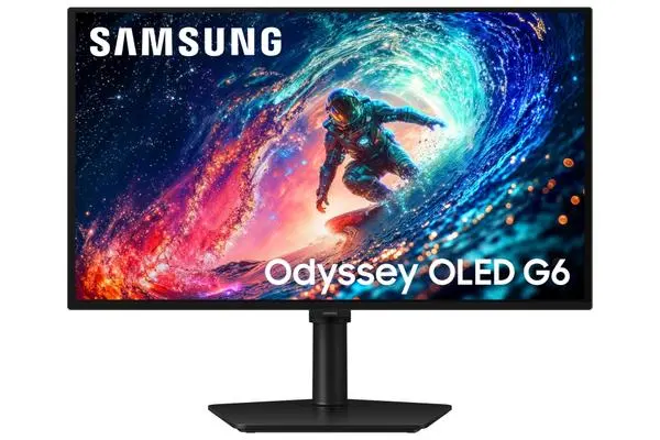 Samsung 27" LS27HG612SU Odyssey QD-OLED G6 QHD 2560x1440 0.03ms 240Hz  Glare Free Black - - LS27HG612SUXEN