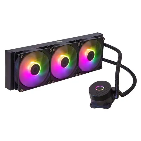 Охладител за процесор Cooler Master MasterLiquid 360L Core ARGB Black Edition - CM-FAN-MLW-D36M-A18PZ-R1