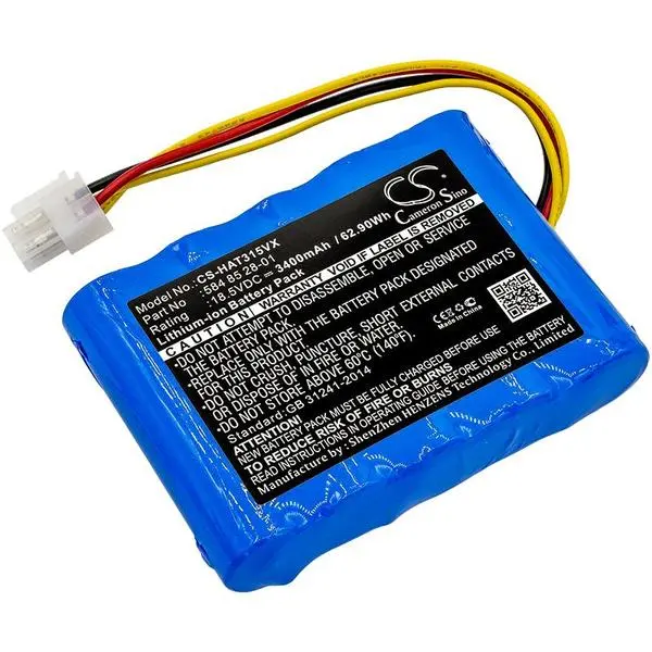 Батерия Cameron Sino, За косачка робот GARDENA Sileno, HUSKVARNA 100Li CS-HAT315VX 18.5V 3400mAh - CS-HAT315VX