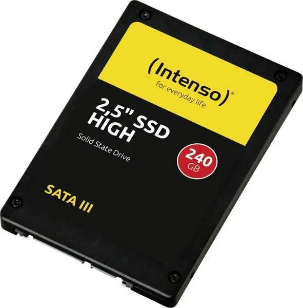 Intenso HIGH 3813440, 2.5", 240 GB, SATA3 - INTENSO-SSD-240GB-HIGH