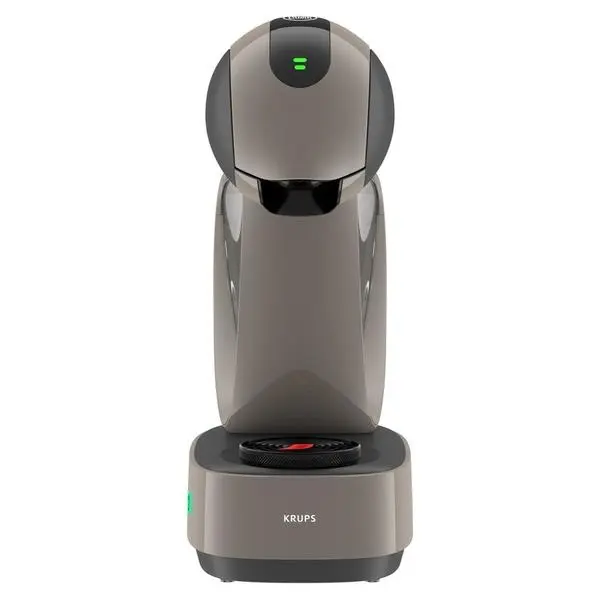Кафемашина на капсули Krups Nescafe Dolce Gusto Infinissima Touch, 1600W, 15 bar, 1.2 l. обем на резервоара за вода, сива, KP270A10