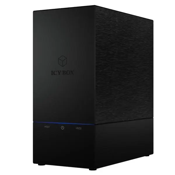 ICYBOX Кутия за 2x3.5“SATA HDD, RAID 0, 1, JBOD, USB3.0 - IB-RD3621U3