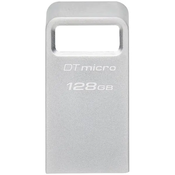 Kingston 128GB DataTraveler Micro 200MB/s Metal USB 3.2 Gen 1 EAN: 740617328028 - DTMC3G2/128GB