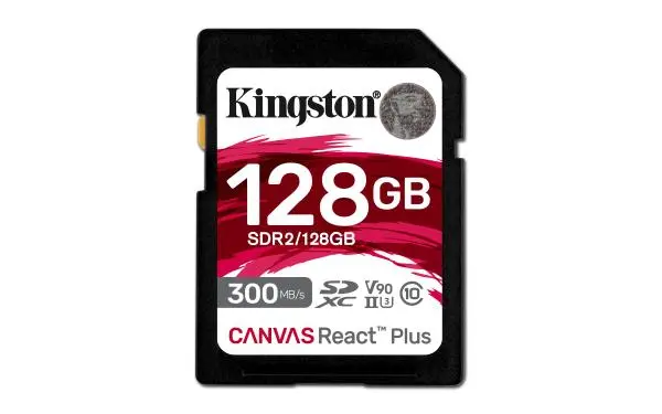 Kingston Canvas React SDXC 128GB, UHS-II, KIN-SDR2-128GB