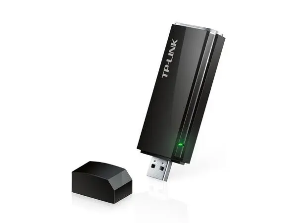 Безжичен адаптер TP-LINK Archer T4U, AC 1300, Dual band, USB 3.0, вградена антена - TP-TL-ARCHER-T4U