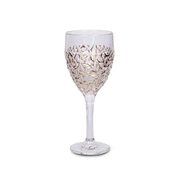 Чаша за вино Bohemia 1845 Nicolette Golden Marble 320ml, 6 броя - 1001323