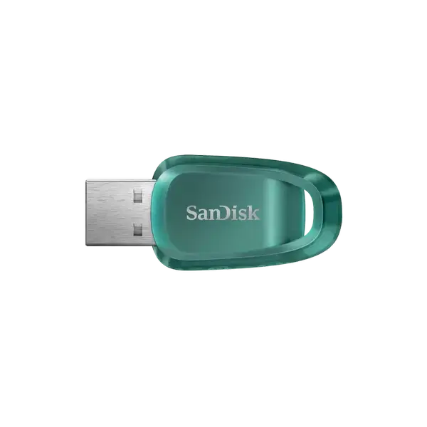 SanDisk Флаш памет Ultra ECO  512Gb, USB 3.2 100 MB/s , зелена, SD-USB-CZ96-512G-G46