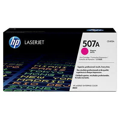 HP 507A Magenta LaserJet Toner Cartridge - CE403A