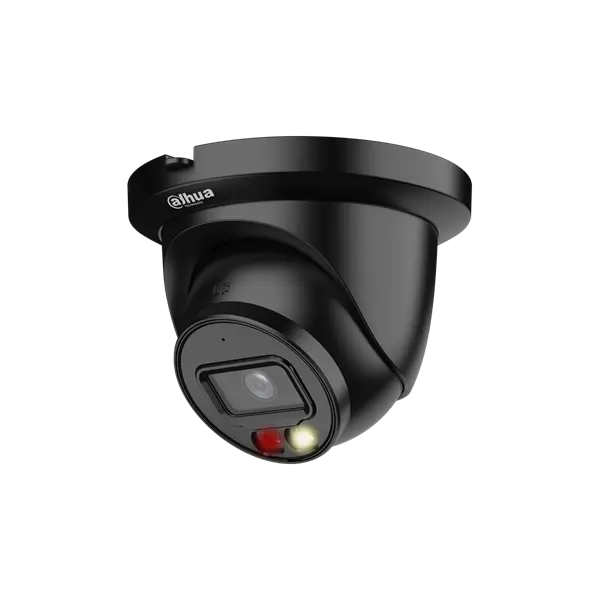5 MP H.265+ Full Color IP водоустойчива куполна камера , IPC-HDW2549TM-S-IL-0280B-BLACK